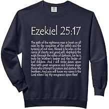Ezekiel 25:17 Dark Design Comfort Colors Adult Sweatshirt