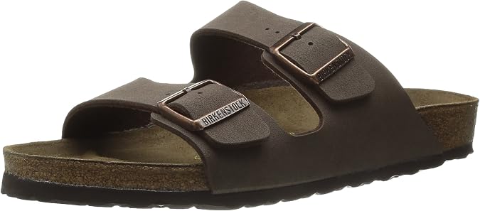 Birkenstock Unisex Arizona Sandal,Mocha Birkibuc,37 M EU | Casual Sandals
