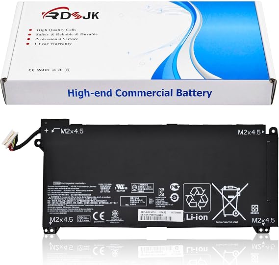 PG06XL PG06 Laptop Battery for HP Omen 15-DH 15-DH000 15T-DH000 15T-DH100 15-DH0 15-DH0000NA 15-DH0003LA 15-DH1010CA 15-DH1088NR 15-DH0010TX 15-DH1070WM HSTNN-DB9F L48431-2C1 L48497-005 11.55V 69Wh