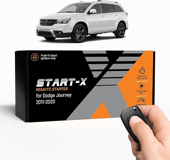 Start-X Car Remote Starter Kit for Dodge Journey (2011-2020)