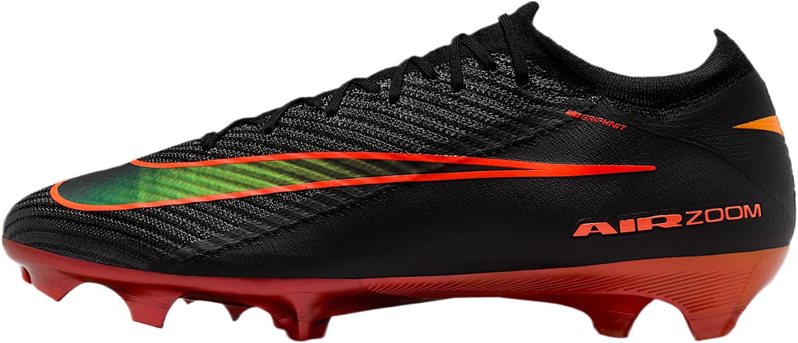 Nike Mercurial Vapor 16 Elite LV8 Firm-Ground Low-Top Soccer Cleats (Black/Hyper Crimson)