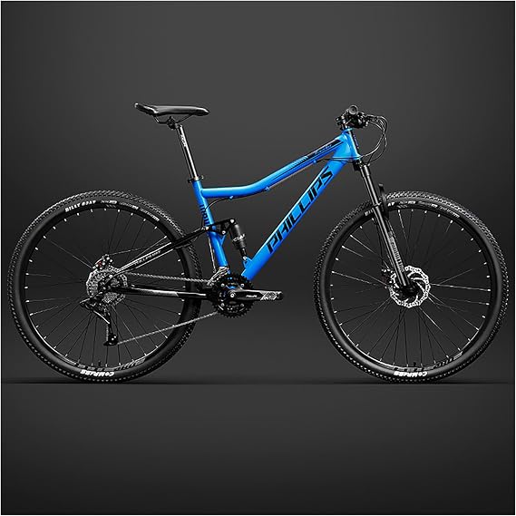 Mountain Bike High Carbon Steel 27.5 Inch 30 Speed Full Suspension MTB High Carbon Steel Off-Road Bike Front Wheel Quick Release