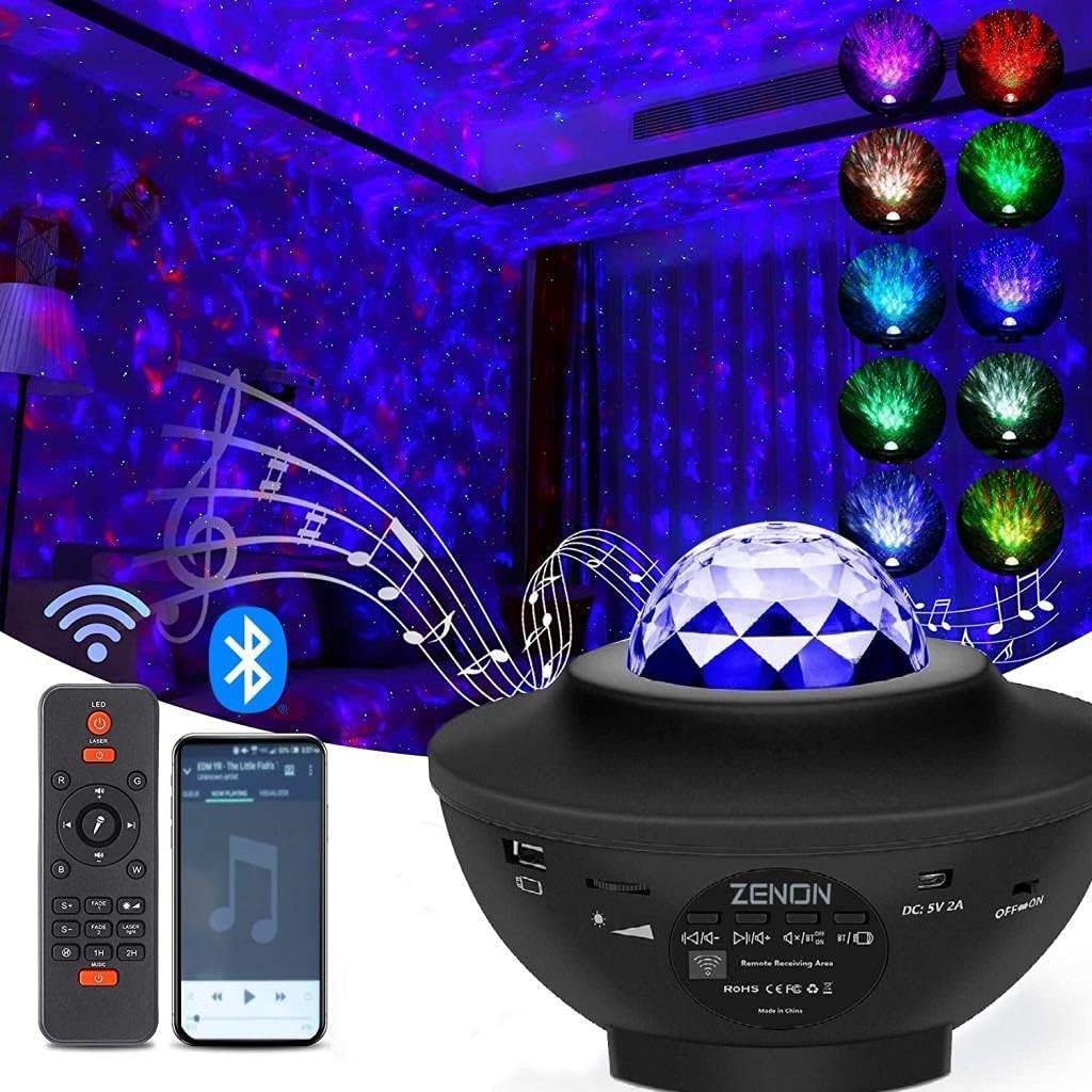 Zenon Smart Starry Projector Light-BlthMusic7Different Ambience