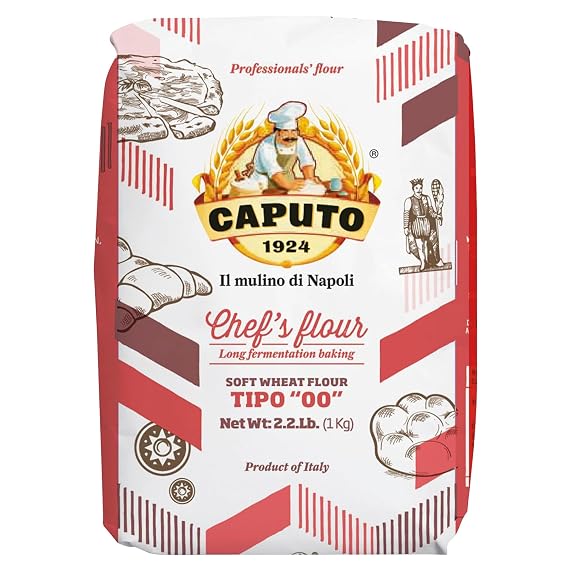 Antimo Caputo Chef's Flour 2lb - Italian Double Zero 00 - Soft Wheat for Pizza Dough, Bread, Pasta