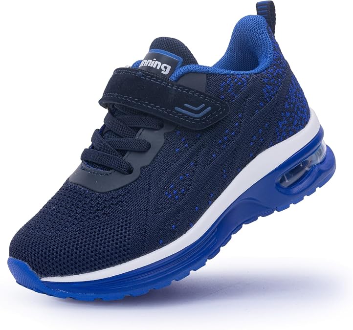Kids Tennis Running Shoes Boys Girls Athletic Lightweight Sports Walking Sneakers