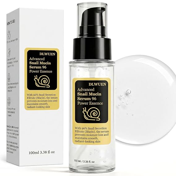 Snail Mucin Serum 100ml, Advanced Snail 96% Mucin Power Essence