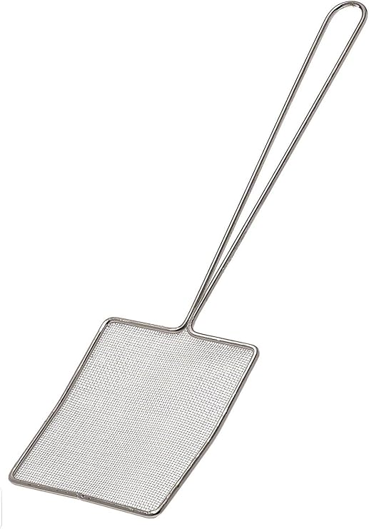 Browne 5" Nickel-Plated Fine Mesh Skimmer