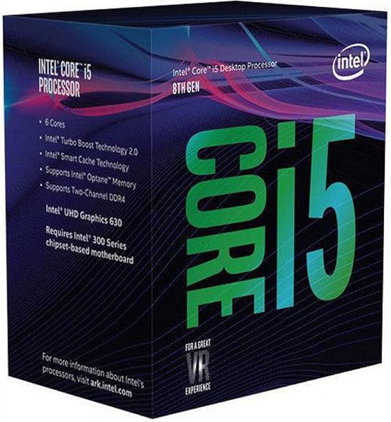 Intel CPU Core i5-8600K 3.6GHz 9M Cache, 6 Cores/6 Threads, LGA1151 BX80684I58600K, Box