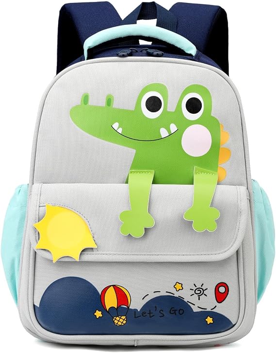 Dinosaur Backpack for Boys Bookbag for Toddler Kids 3-5 Boys School Bags Lightweight Preschool Backpack