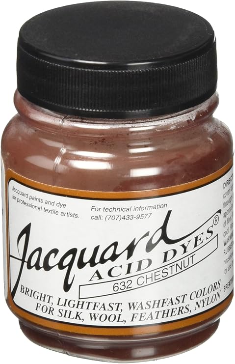 Jacquard Acid Dyes .5oz, Chestnut (102853)