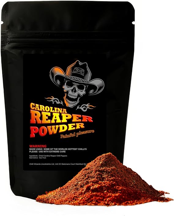 Chilli Powder - 100% Carolina Reaper 2 million shu 50g
