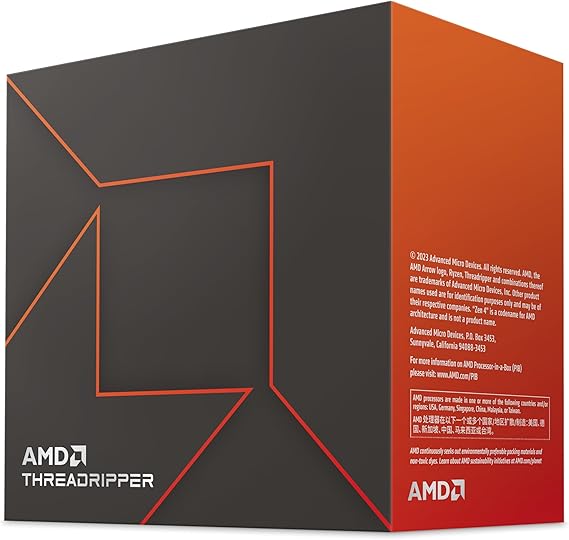 AMD RyzenTM ThreadripperTM 7960X 24-Core, 48-Thread Processor