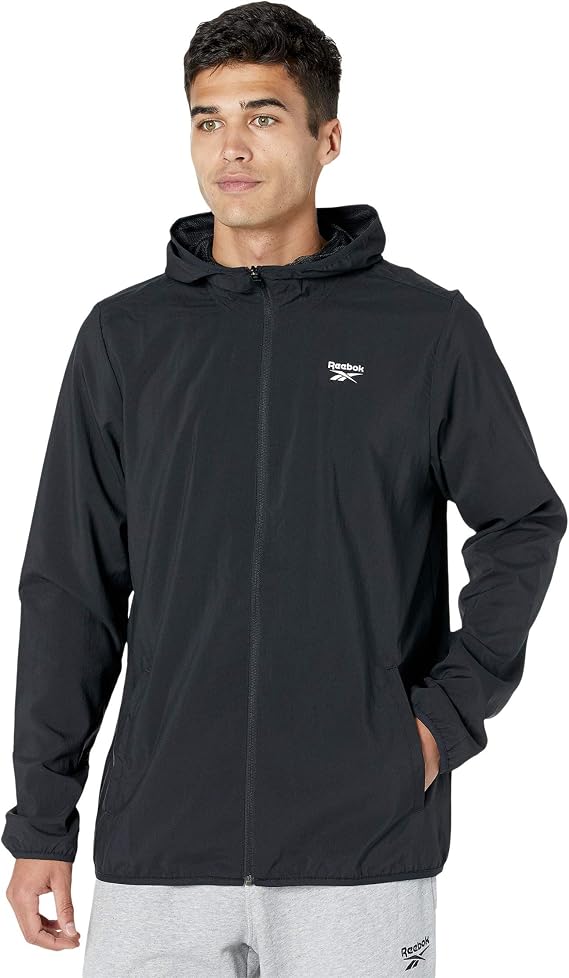Reebok mens Training Essentials Woven Jacket
