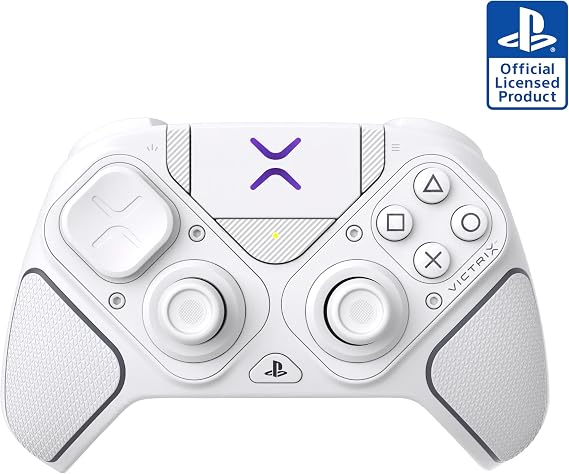 Victrix by TURTLE BEACH Pro BFG Reloaded ホワイト ワイヤレス コントローラー PS5, PS4, PC対応 ゲームパッド｜モジュール式ファイトパッド搭載/ホールエフェクトスティック・トリガー/リマッピング対応メーカー保証2年+代理店保証6ヶ月SONY公式ライセンス商品