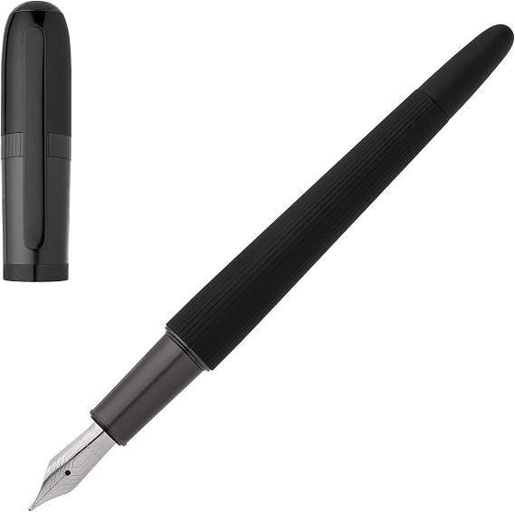 HUGO BOSS Contour Black Fountain Pen