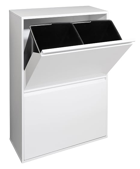 ARREGUI m262433 – Container Bin Ecologico 4 Compartments White