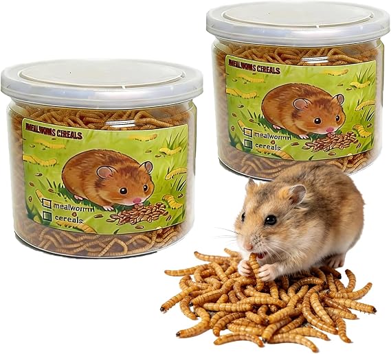 Hamster Treats 2Pack 300mL Each (10.14 fl oz Each) Chews Hamster Stuff for Hedgehog Sugar Glider Gerbils