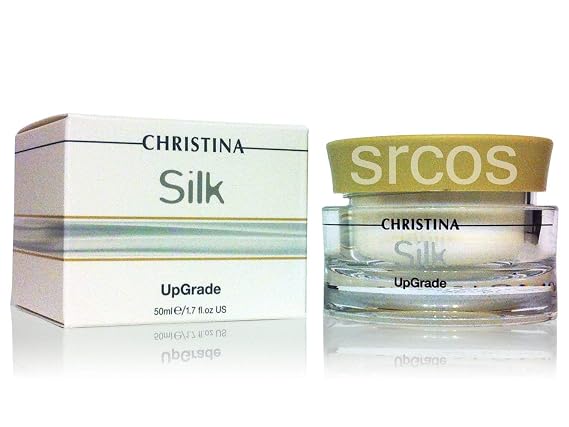 CHRISTINA Silk UpGrade Cream for Face with Vitamin A | Face Moisturizer Nourishes, Smoothens & Protects the Skin for Normal and Dry Skin Types 50ml