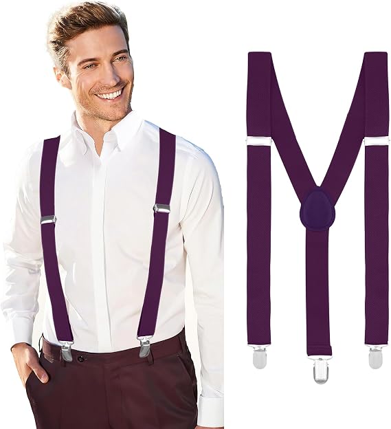 QPIXVB Men's Suspenders - Kids, Boys, Women's Halloween, Cosplay, Christmas, Tuxedo, Dress, Duty Suspenders