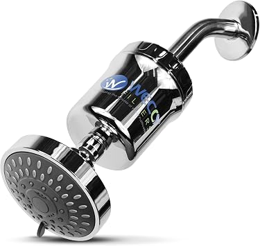 Aqualux Hydro Guard Dechlorinating Shower Filter with Shower Head (Chrome)