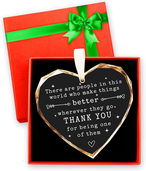 Glass Ornament Thank You Gifts for Women