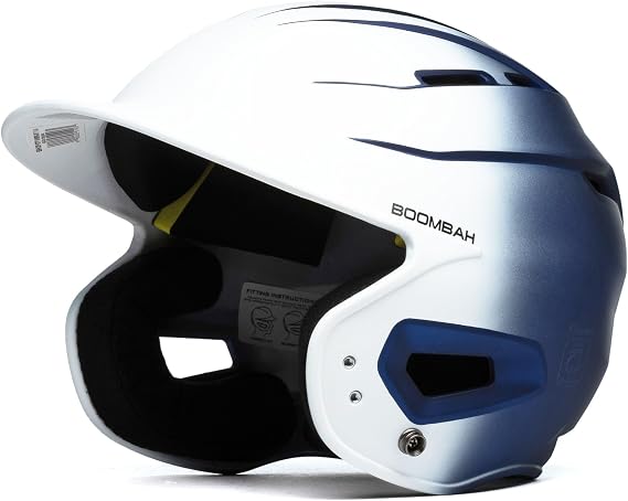 Boombah DEFCON Baseball/Softball Helmet Sleek Profile Metallic Fade - Multiple Color Options - 2 Sizes