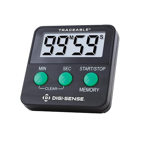 Traceable Digital Count Down Timer with Calibration; 99min/59s