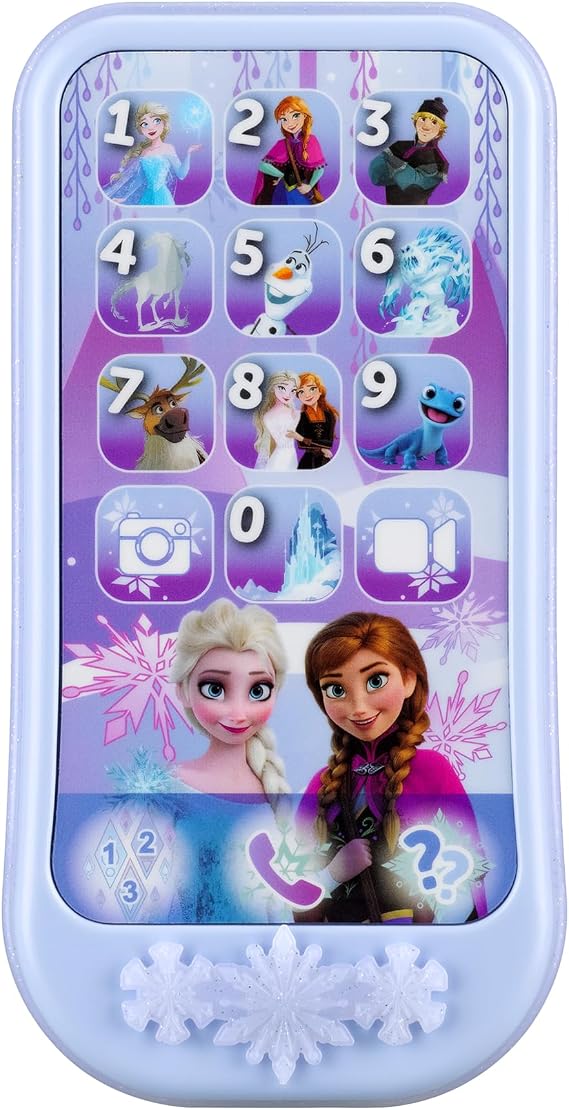 Disney Frozen Toy Phone for Toddler with Preschool Learning Games