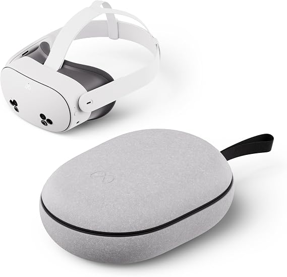Meta Quest 3S 256GB Black VR Headset with Carrying Case, Compatible with Meta Quest 3/3S, Android (Meta modified version) OS