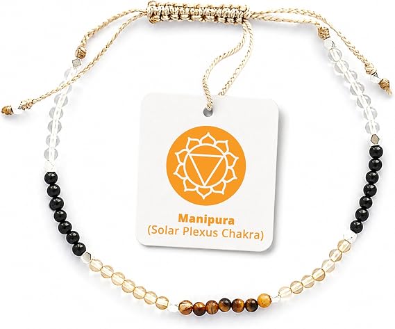 BALIPURA - Handcrafted 7 Chakras Healing Crystal Bracelets for Women - Elegant Beaded Bracelets - Perfect for Friendship and Healing - 2mm Small Beads