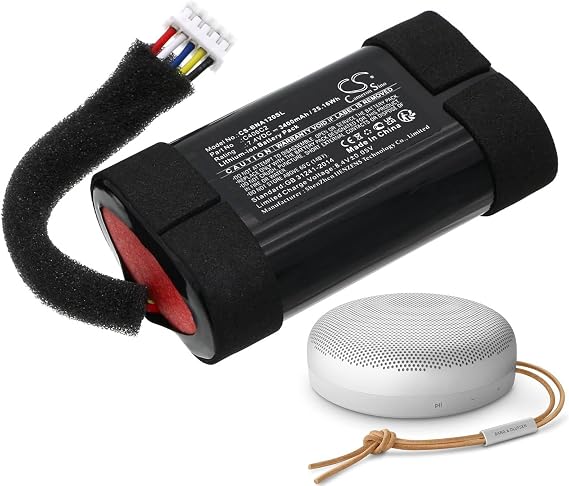 Cameron Sino 3400mAh / 25.16Wh Replacement Battery for Bang & Olufsen BeoPlay A1 2nd Gen, C406C2