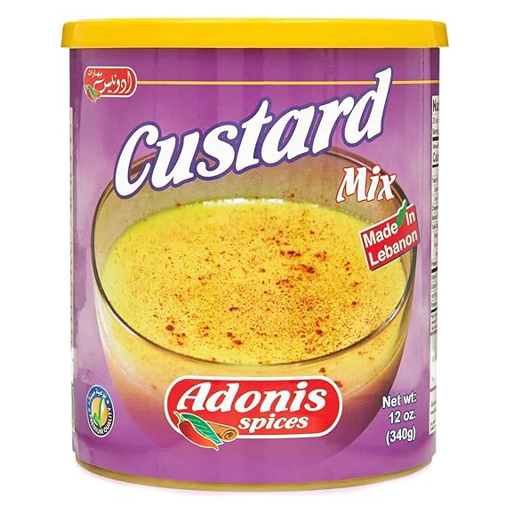 Adonis - Custard Powder, Halal 12 Oz (350g)