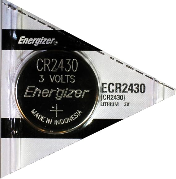 Energizer ECR2430 Cr2430 Lithium 3v Coin Battery