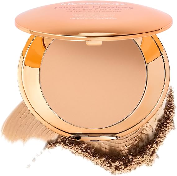 MCoBeauty Miracle Flawless Pressed Powder - 2 Natural Medium