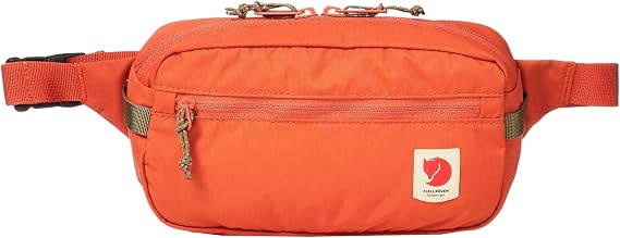 Fjallraven High Coast Hip Fanny Pack Waterproof Multiple Pockets Reflective Fox Patch Waist Strap Rowan Red One Size One Size