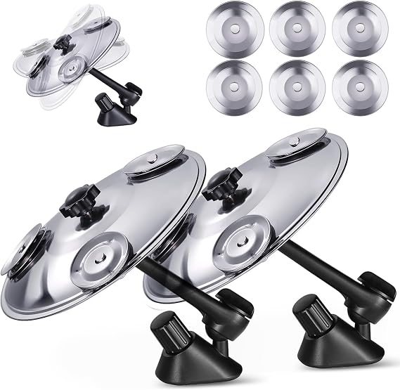 2PCS NEW VERSION Car Cymbal Drum Air Vent for Road Trips & Music Lovers
