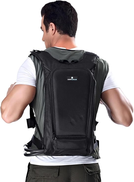 Backpack ICE Water Cooling System with Mesh Cooling Vest 3.0 Bladder Flow Control