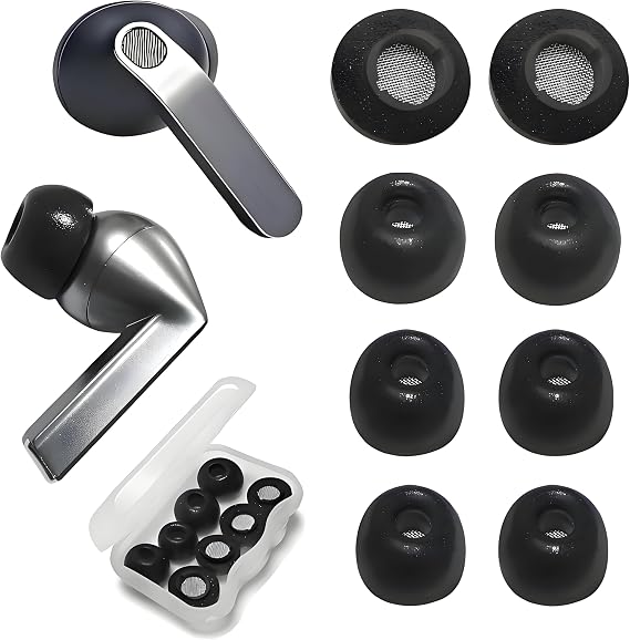 Memory Foam Replacement Earbuds Tips for Samsung Galaxy Buds3 Pro/Buds4 Pro