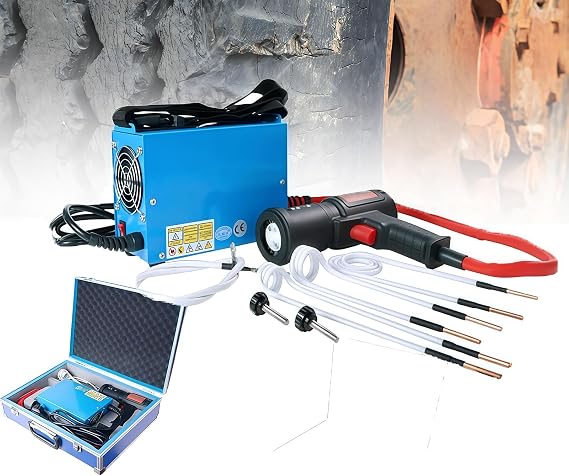Hand-Held Electromagnetic Induction Heater for Bearings 150mm 200°C Portable Induction Bolt Heater Tool with Digital Display