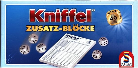 Schmidt Spiele 49067 Kniffel Block