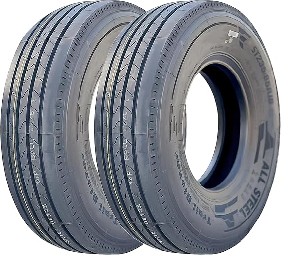 Set 2 Doublestar ST235/80R16 Trailer Tires 14 Ply Load Range G | All Steel Radial Tire, Heavy Duty Highway RV & Trailer Tire, All Position, High Mileage & Strong Load Capacity