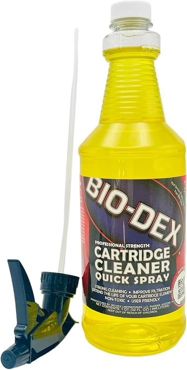 Bio-Dex Professional Strength Quick-Spray Filter Cartridge Cleaner