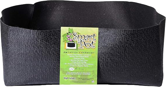 Smart Pots High Caliper Smart Pot Tray Liner 4ftx4ftx12in, Black (100047429)
