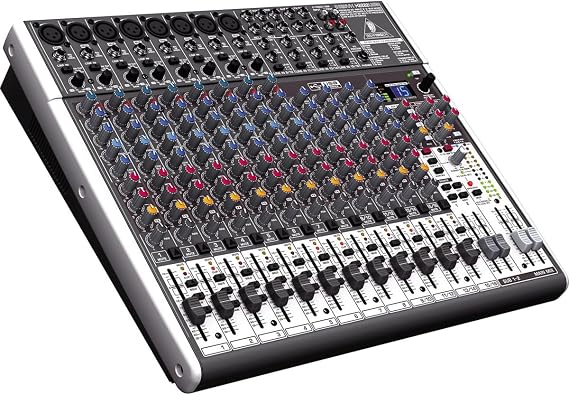 Behringer Xenyx X2222USB Premium 22-Input 2/2-Bus Mixer with XENYX Mic Preamps & Compressors