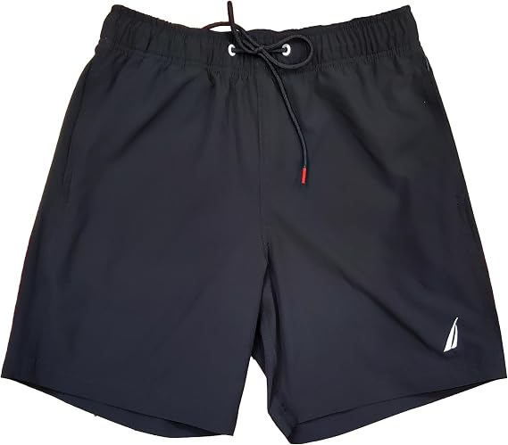 Nautica Men's 7" Quick-Dry Active-Stretch Swim Trunks