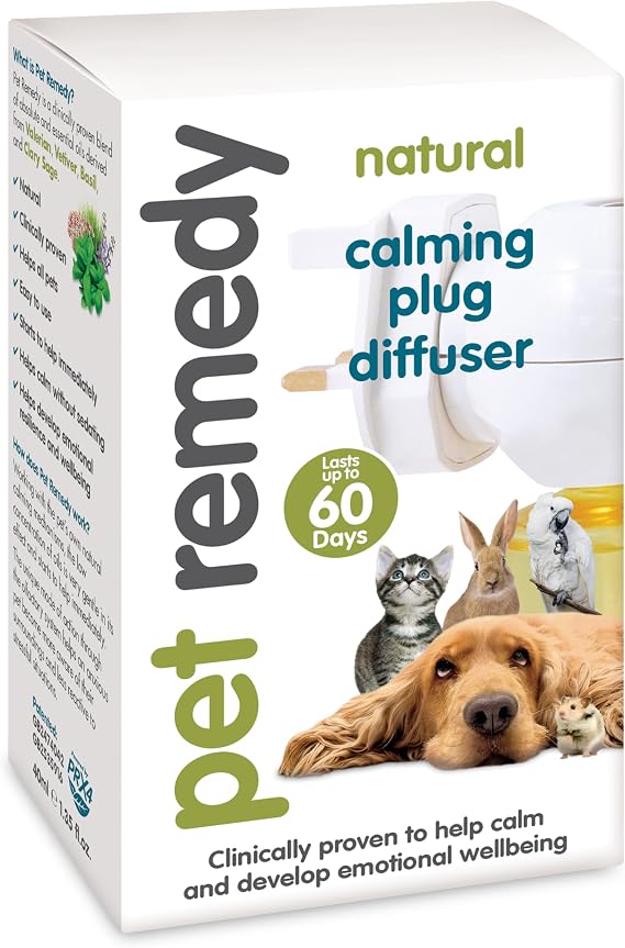 Pet Remedy Natural De-Stress and Calming Plug-In Diffuser, 40 ml