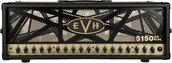 EVH 5150 IIIS EL34 100-Watt Tube Head with EL34 Tubes