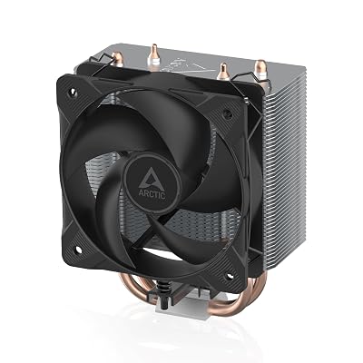 ARCTIC Freezer 8A - Compact CPU Cooler for AMD AM5AM4, Offset Mounting, 100 mm PWM Fan,Pre-Applied MX-6 Thermal Compound, Fluid Dynamic Bearing