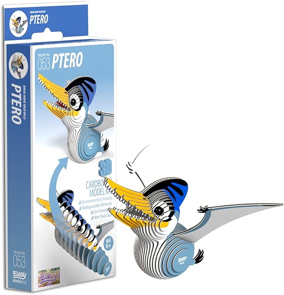 EUGY 3D Ptero Dinosaur Model