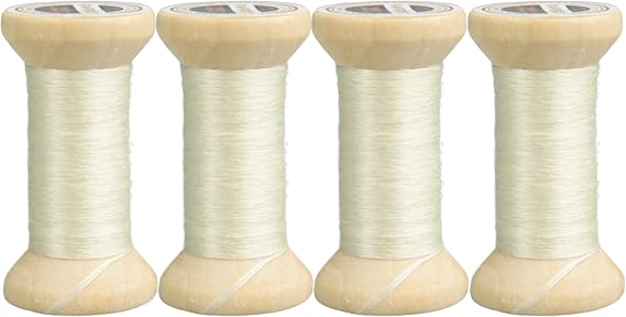 Hand Dyed 100% Mulberry Silk Embroidery Thread 4 Spools of 25 Yards (17-1)